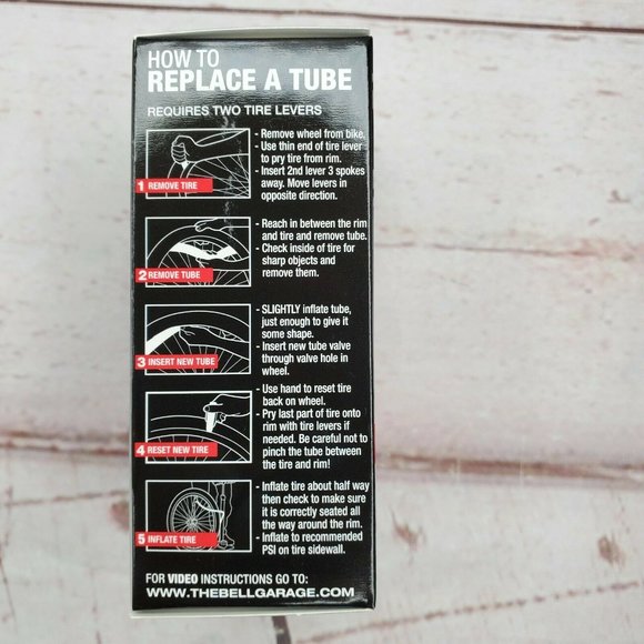 Bell Standard Schrader Replacement Bicycle Inner Tube 24”x1.75-2.25” - Picture 7 of 8